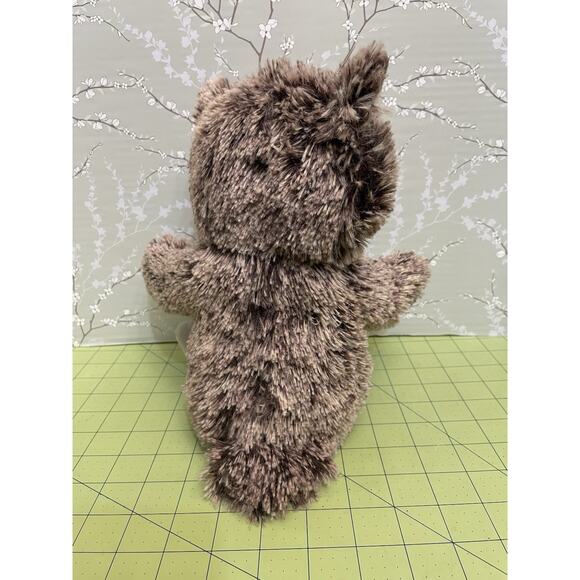 Progressive Plush 10" Calvin Owl Stuffed Animal 2021 Embroidered Eyes Soft Toy - Picture 2 of 9